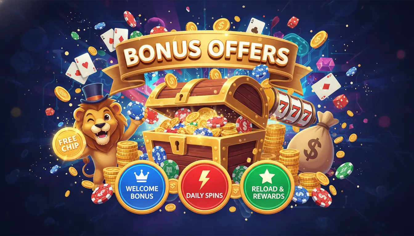 Oshi casino bonustilbud